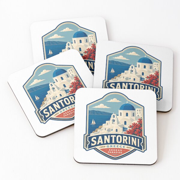 Item preview, Santorini Greece Aegean Paradise Travel Vacation Souvenir designed and sold by Simsimah26Parks.