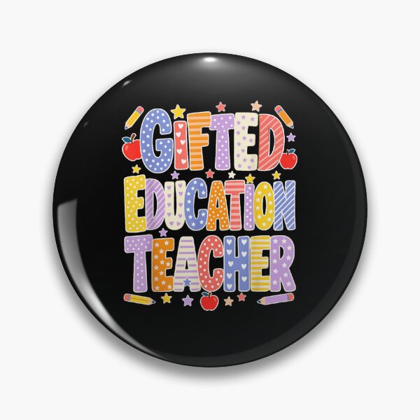 Item preview, Gifted Education Teacher Back To School Typography Rainbow Classroom Appreciation Gift designed and sold by ObukiLantara.