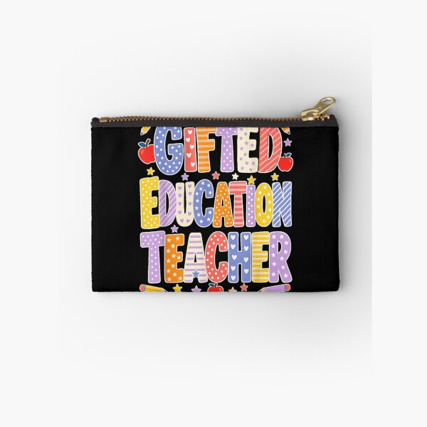 Item preview, Gifted Education Teacher Back To School Typography Rainbow Classroom Appreciation Gift designed and sold by ObukiLantara.