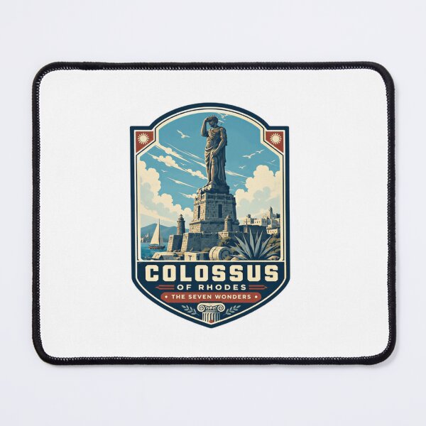Item preview, Colossus Of Rhodes The Seven Wonders Ancient History Greece Travel designed and sold by Simsimah26Parks.