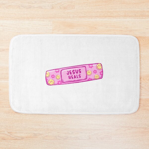 Item preview, Jesus Heals Bandage Pink designed and sold by aox-cc-3oy.