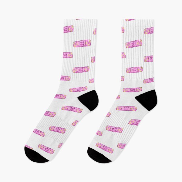 Item preview, Jesus Heals Bandage Pink designed and sold by aox-cc-3oy.