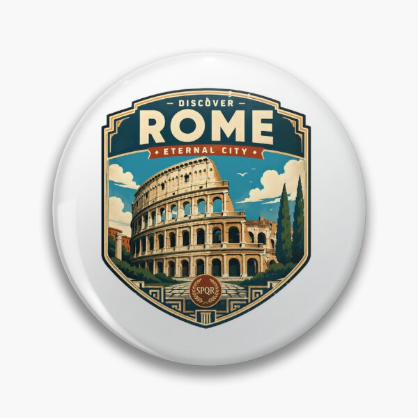 Item preview, Discover Rome Eternal City Italian Travel Vacation SPQR Colosseum designed and sold by Simsimah26Parks.