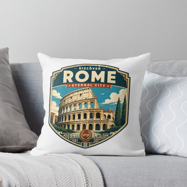 Aperçu de l'œuvre Découvrez Rome, la Ville Éternelle : Voyage en Italie, SPQR Colisée créée et vendue par Simsimah26Parks.