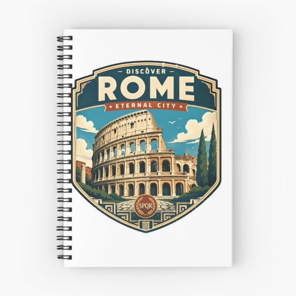 Item preview, Discover Rome Eternal City Italian Travel Vacation SPQR Colosseum designed and sold by Simsimah26Parks.