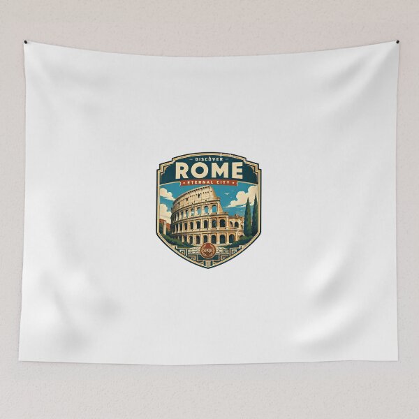 Item preview, Discover Rome Eternal City Italian Travel Vacation SPQR Colosseum designed and sold by Simsimah26Parks.