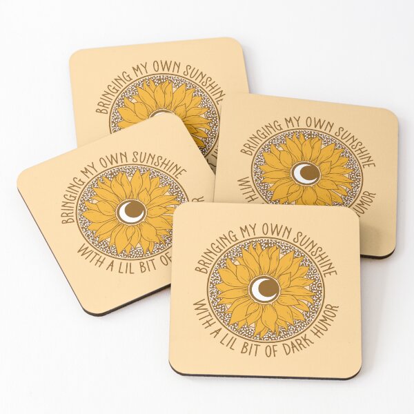 Item preview, Bringing My Own Sunshine With Dark Humor - Sassy Sunflower designed and sold by the-Z3nith.