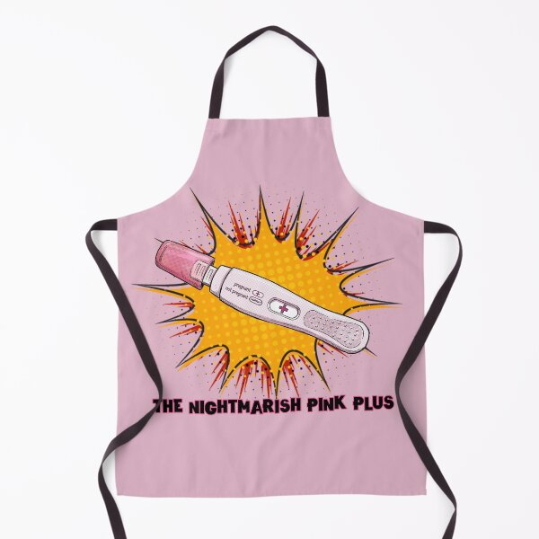 Item preview, The Nightmarish Pink Plus - Comic Style Pregnancy Test Pop Art designed and sold by Deviant Logic Design.