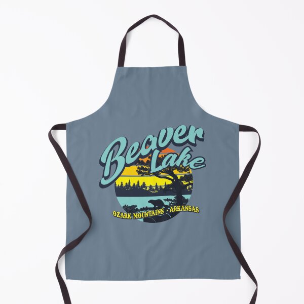 Item preview, Beaver Lake Ozark Mountains Arkansas Retro Vintage Style designed and sold by Wangnitokoto.