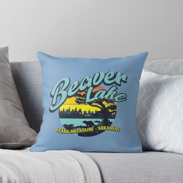 Item preview, Beaver Lake Ozark Mountains Arkansas Retro Vintage Style designed and sold by Wangnitokoto.