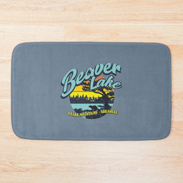 Item preview, Beaver Lake Ozark Mountains Arkansas Retro Vintage Style designed and sold by Wangnitokoto.