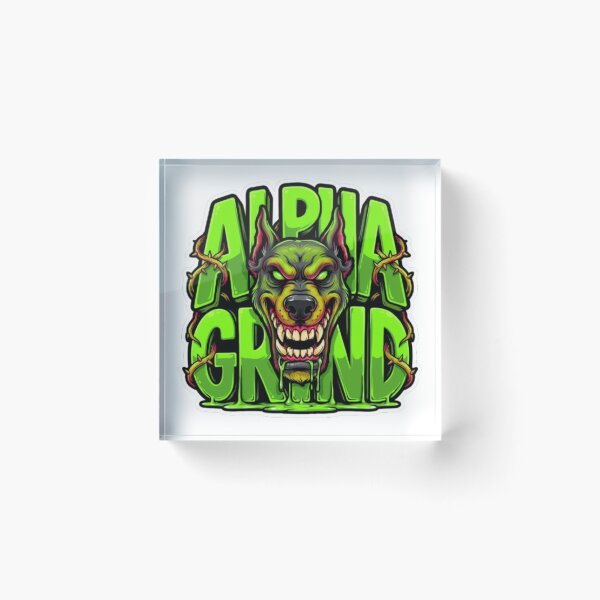 Item preview, Alpha Grind Doberman Pinscher Horror Monster Dog designed and sold by smartlogo_factory.