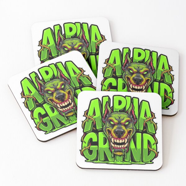 Item preview, Alpha Grind Doberman Pinscher Horror Monster Dog designed and sold by smartlogo_factory.