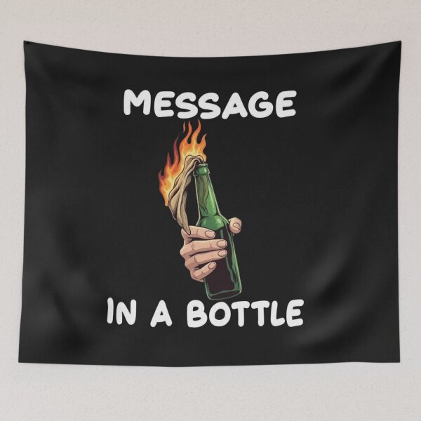 Item preview, message in a botlle designed and sold by CanvasRebel.