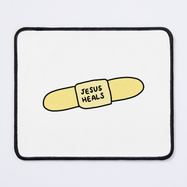 Item preview, Jesus Heals Bandaid designed and sold by aox-cc-3oy.