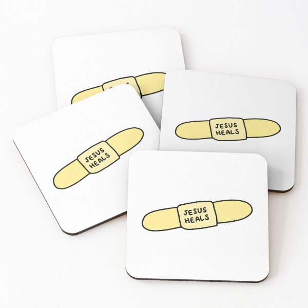Item preview, Jesus Heals Bandaid designed and sold by aox-cc-3oy.