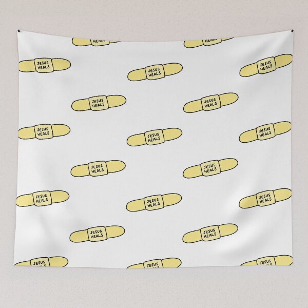 Item preview, Jesus Heals Bandaid designed and sold by aox-cc-3oy.