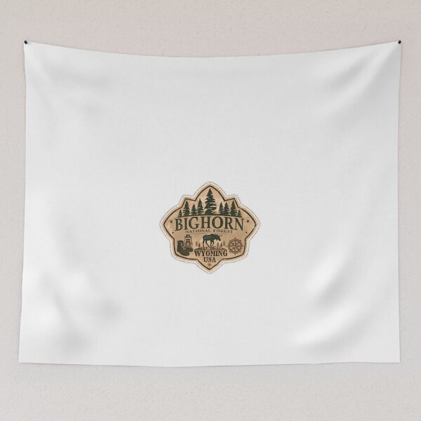 Item preview, Bighorn National Forest Est 1905 Wyoming Usa National Park Outdoors Hiking Travel designed and sold by Simsimah26Parks.