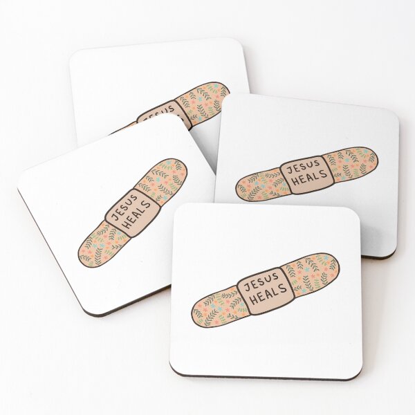 Item preview, Jesus Heals Bandaid designed and sold by aox-cc-3oy.