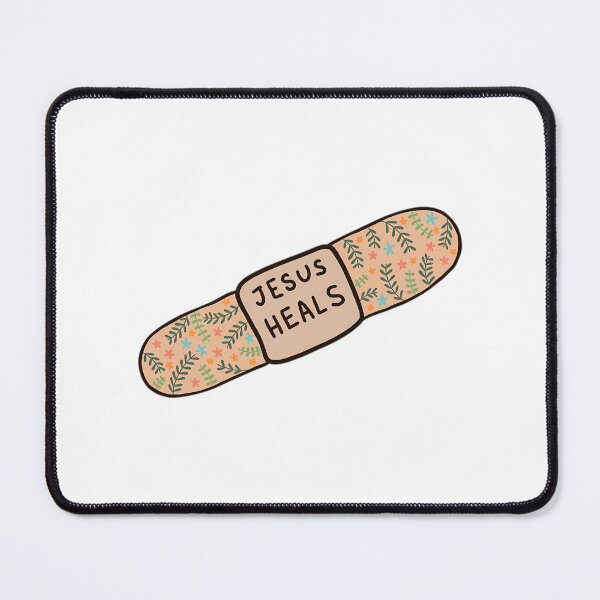 Item preview, Jesus Heals Bandaid designed and sold by aox-cc-3oy.