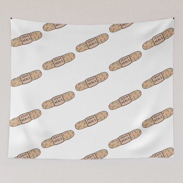 Item preview, Jesus Heals Bandaid designed and sold by aox-cc-3oy.