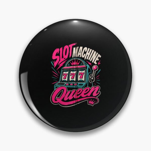 Item preview, Slot Machine Queen Funny Casino Gambling Lucky 777 Vintage Neon designed and sold by PhocoNibict.