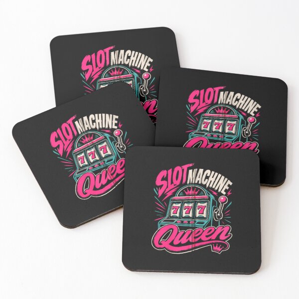 Item preview, Slot Machine Queen Funny Casino Gambling Lucky 777 Vintage Neon designed and sold by PhocoNibict.