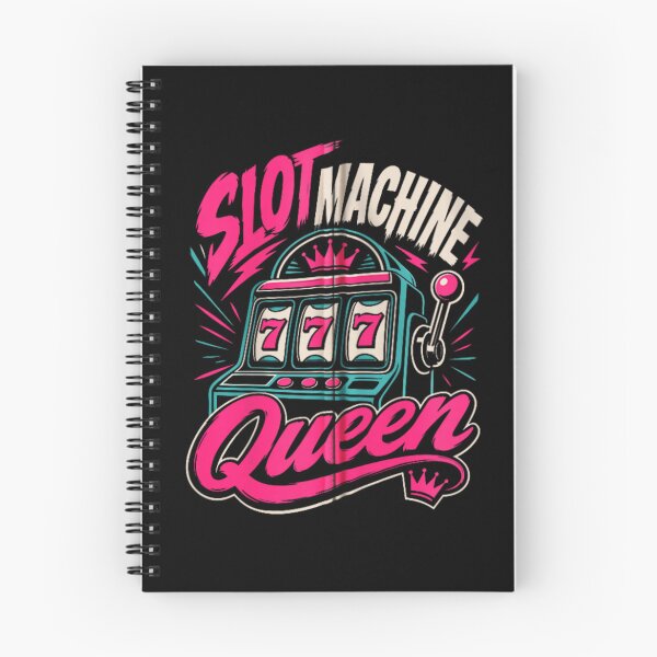 Item preview, Slot Machine Queen Funny Casino Gambling Lucky 777 Vintage Neon designed and sold by PhocoNibict.