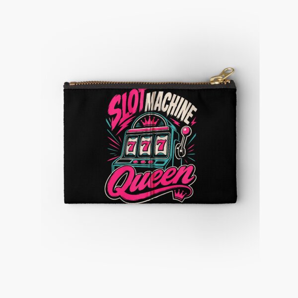 Item preview, Slot Machine Queen Funny Casino Gambling Lucky 777 Vintage Neon designed and sold by PhocoNibict.