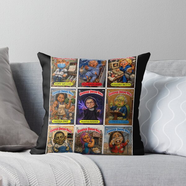 Item preview, Garbage Swamp Pals Funny Political Parody Vintage Satire Trading Card Art designed and sold by PhocoNibict.
