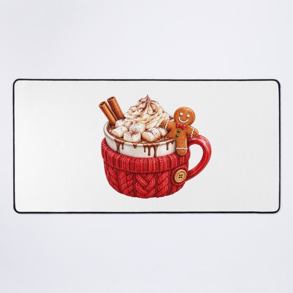 Item preview, Christmas Hot Chocolate Gingerbread Cozy Mug designed and sold by GSizzle1.