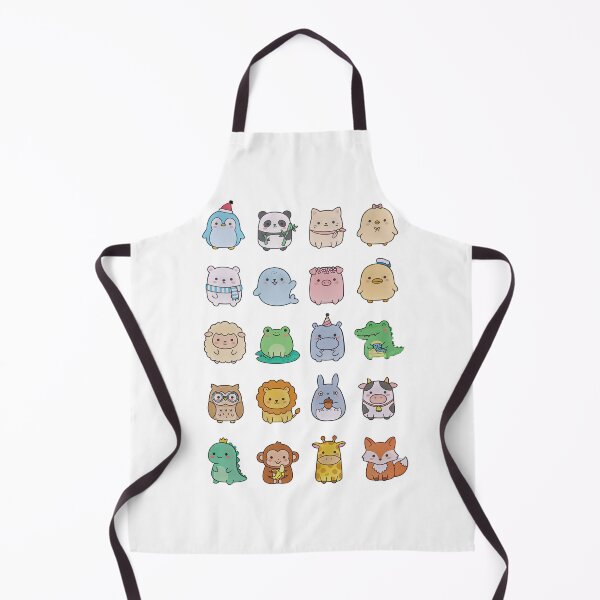 Item preview, Cute Animal Stickers — Elegant Illustration Pack for Planners designed and sold by Noorkin.