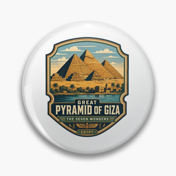 Item preview, Great Pyramid Of Giza The Seven Wonders Egypt Ancient World History Travel designed and sold by Simsimah26Parks.