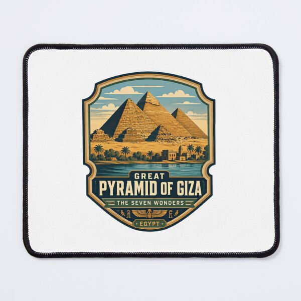 Item preview, Great Pyramid Of Giza The Seven Wonders Egypt Ancient World History Travel designed and sold by Simsimah26Parks.