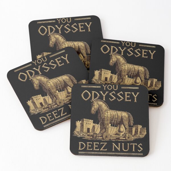 Item preview, You Odyssey Deez Nuts Funny Greek Mythology Trojan Horse Meme designed and sold by PhocoNibict.