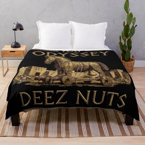 Item preview, You Odyssey Deez Nuts Funny Greek Mythology Trojan Horse Meme designed and sold by PhocoNibict.