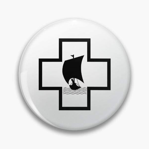 Item preview, Kriegsmarine U-Boat 13Th Flotilla - Viking Ship -  Clean Style designed and sold by che-lseyhartman.