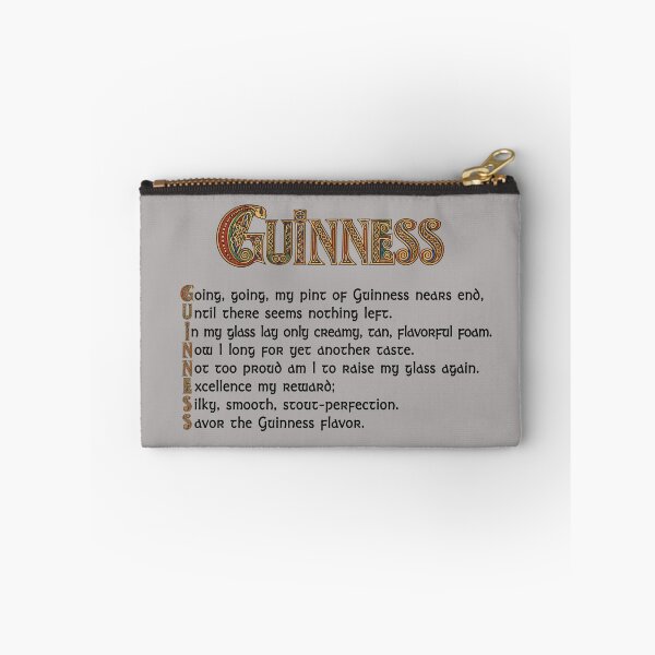 Item preview, Guinness Poem designed and sold by MrGsMind.