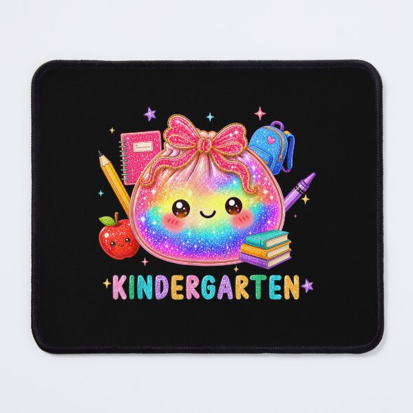Item preview, Cute Sparkly Kindergarten Back To School Student Teacher Rainbow Bow designed and sold by PhocoNibict.