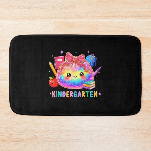 Item preview, Cute Sparkly Kindergarten Back To School Student Teacher Rainbow Bow designed and sold by PhocoNibict.