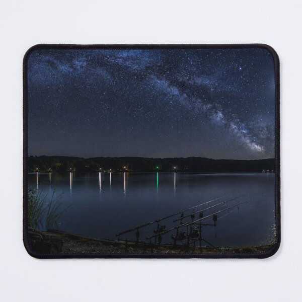 Item preview, Mystic Night Carp Fishing Session - Jigsaw Puzzle Art designed and sold by GeekAnglerStore.