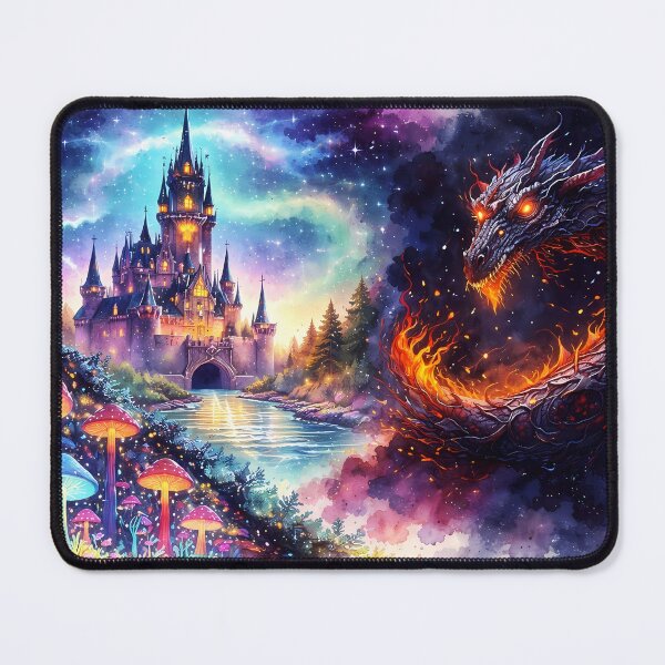Item preview, Enchanted Castle and Fire Dragon designed and sold by cuprum.