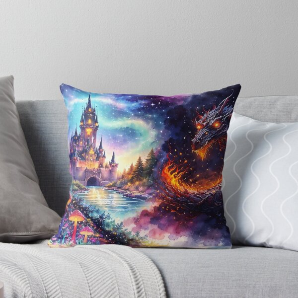 Item preview, Enchanted Castle and Fire Dragon designed and sold by cuprum.