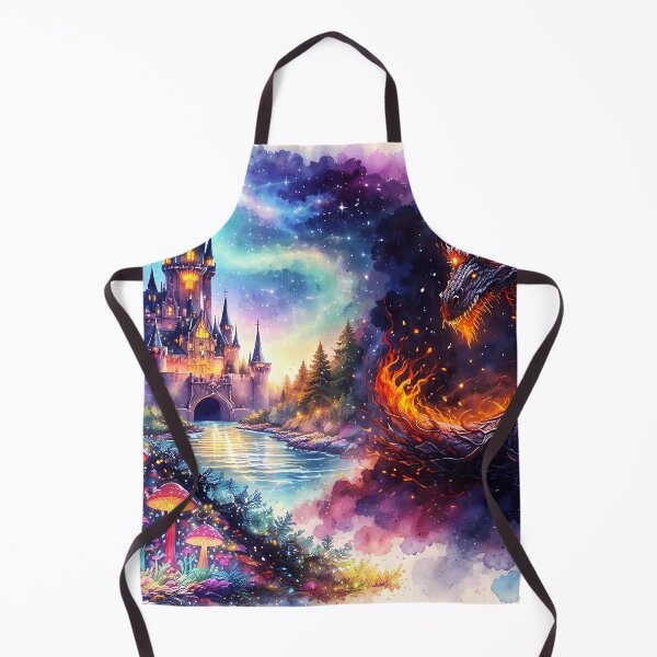 Item preview, Enchanted Castle and Fire Dragon designed and sold by cuprum.