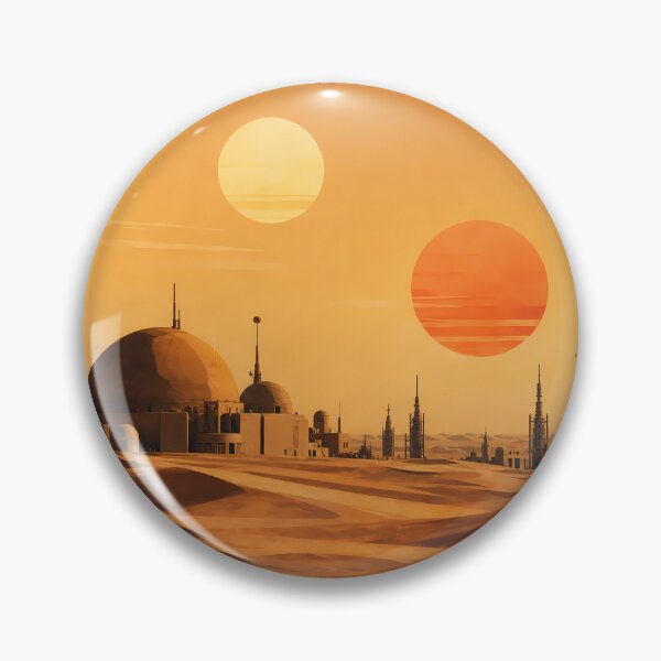 Item preview, Tatooine National Park designed and sold by FrontierCosmic.