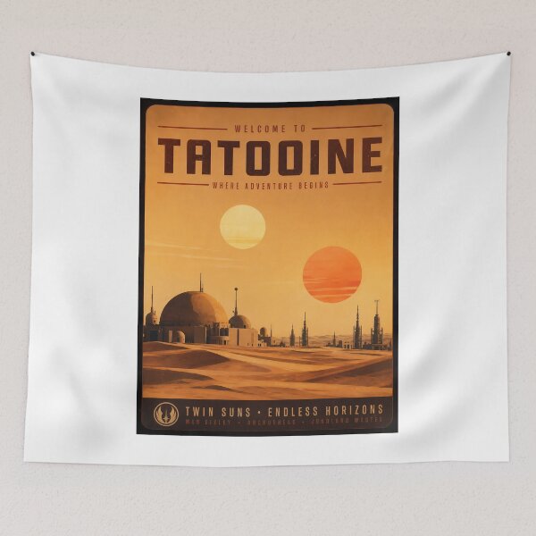 Item preview, Tatooine National Park designed and sold by FrontierCosmic.