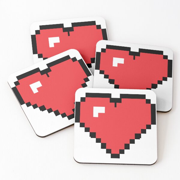 Item preview, Heart Pixel by BoletoStore designed and sold by BoletoStore.