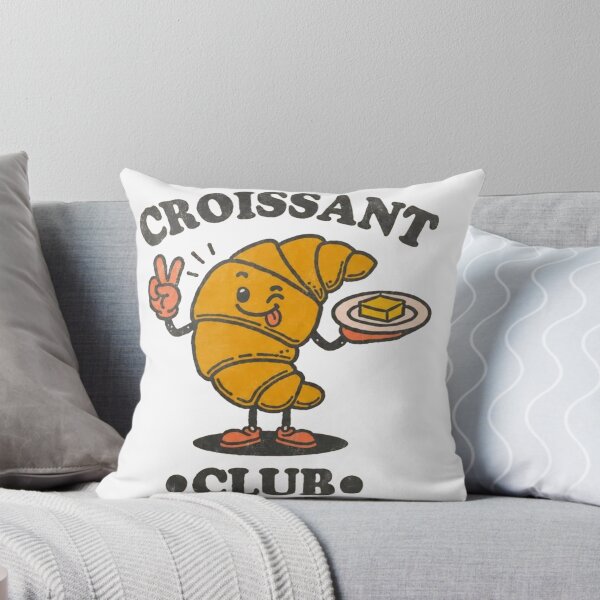 Item preview, Croissant Club Funny Retro Bakery Foodie designed and sold by Gbriel3.