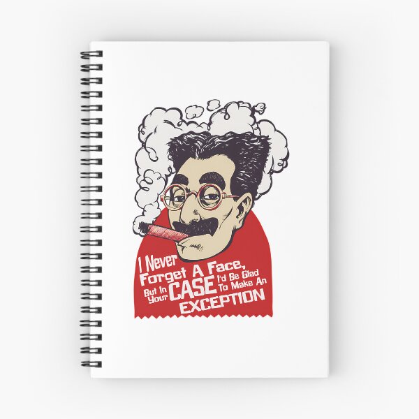 Item preview, Groucho Marx - I Never Forget A Face designed and sold by aca-riolaus.