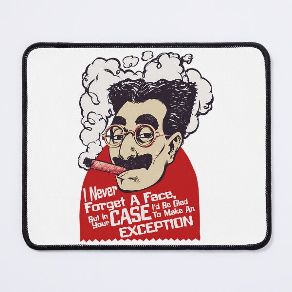 Item preview, Groucho Marx - I Never Forget A Face designed and sold by aca-riolaus.